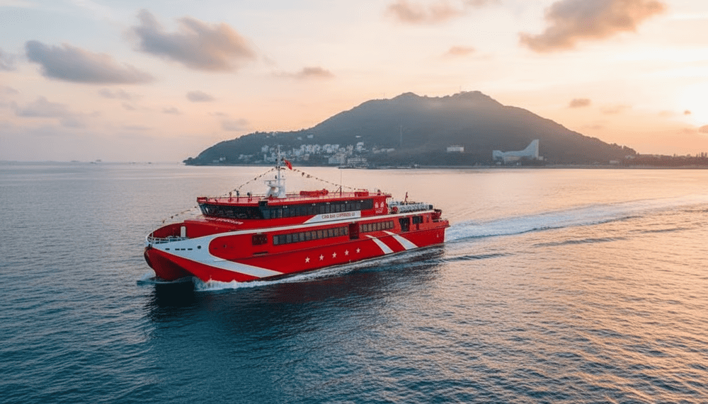 C&aacute;c tuyến t&agrave;u cao tốc ra C&ocirc;n Đảo hoạt động h&agrave;ng ng&agrave;y